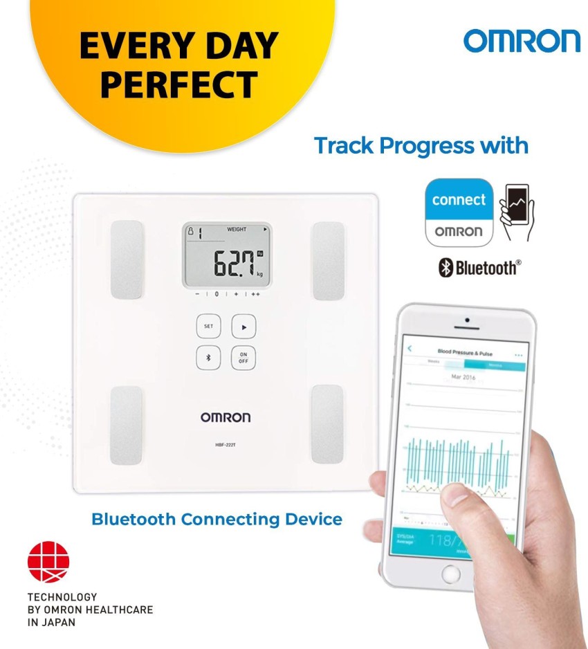 Omron Body Composition Monitor and Scale with Bluetooth Connectivity