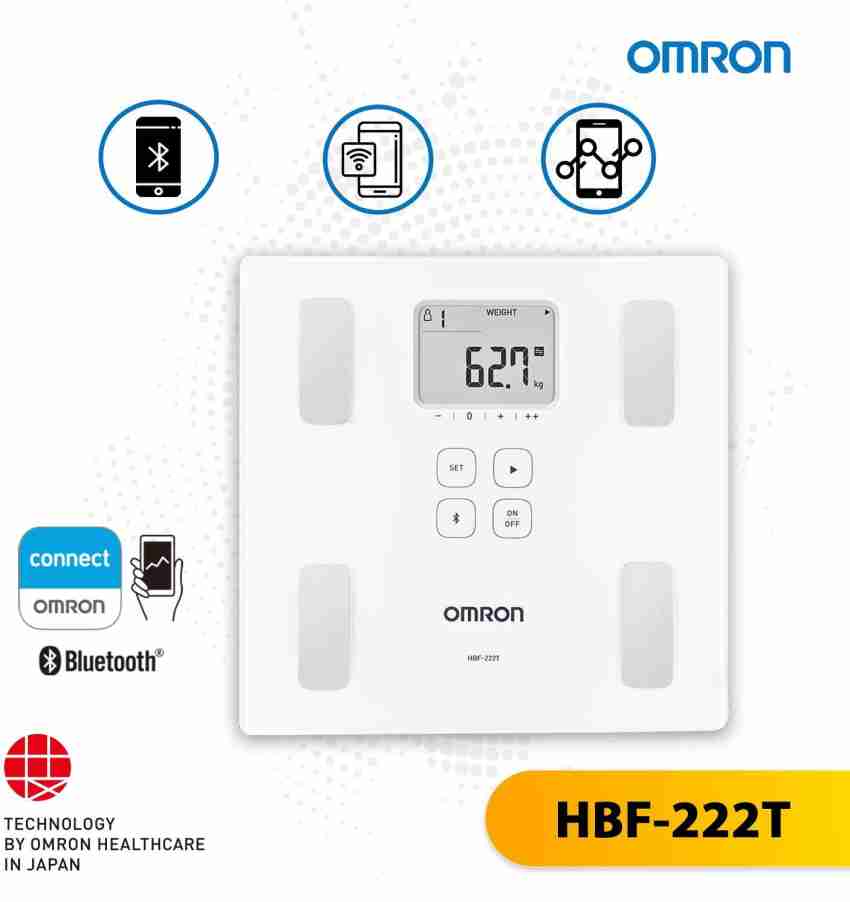 Omron HBF 222T Complete Digital Body Composition Monitor With Bluetooth