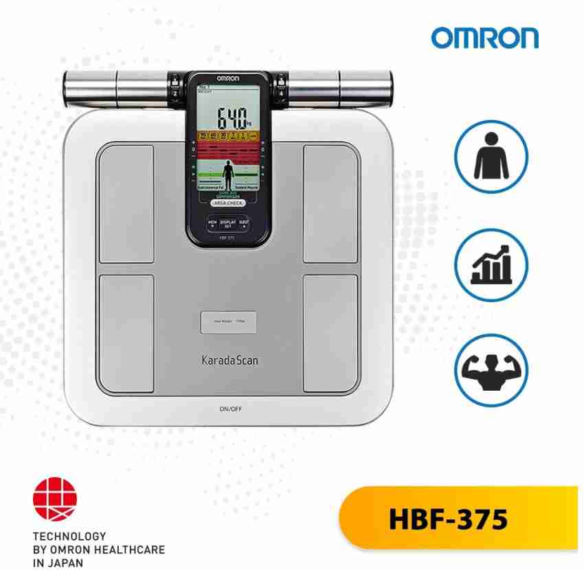 Omron Body Fat Analyzer, For Gym, Model Name/Number: HBF375