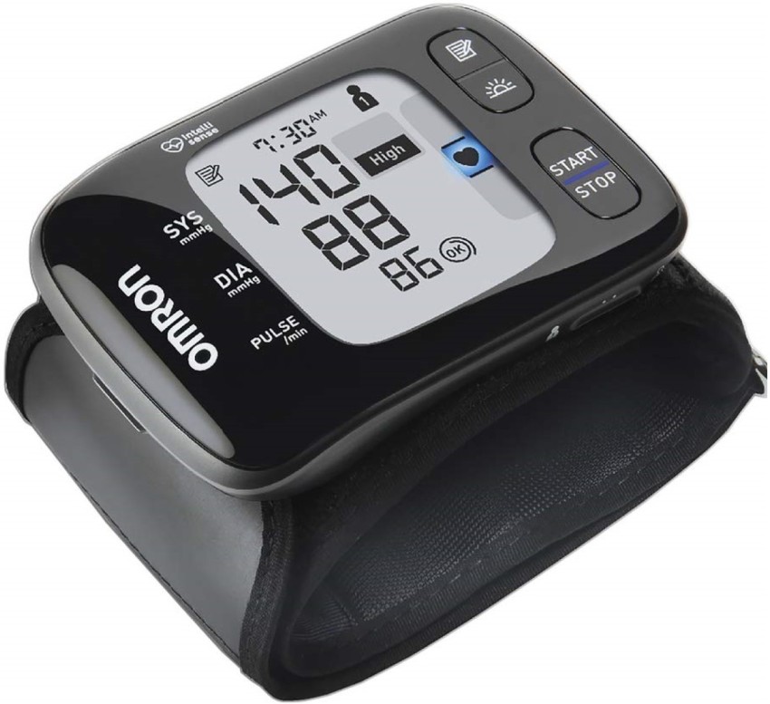 Omron 6161 Wrist Blood Pressure Monitor with 30 Memory, Intellisense