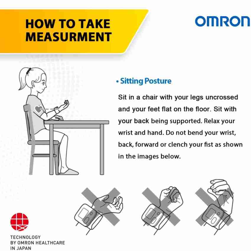 OMRON, Wrist Blood Pressure Monitor HEM 6181