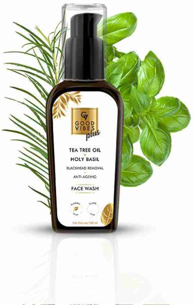 GOOD VIBES Plus Blackhead Removal Anti Ageing Tea Tree Oil