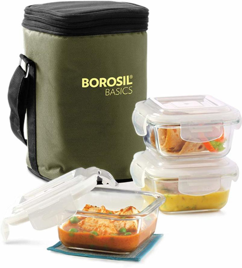 Borosil lunch box bag sale