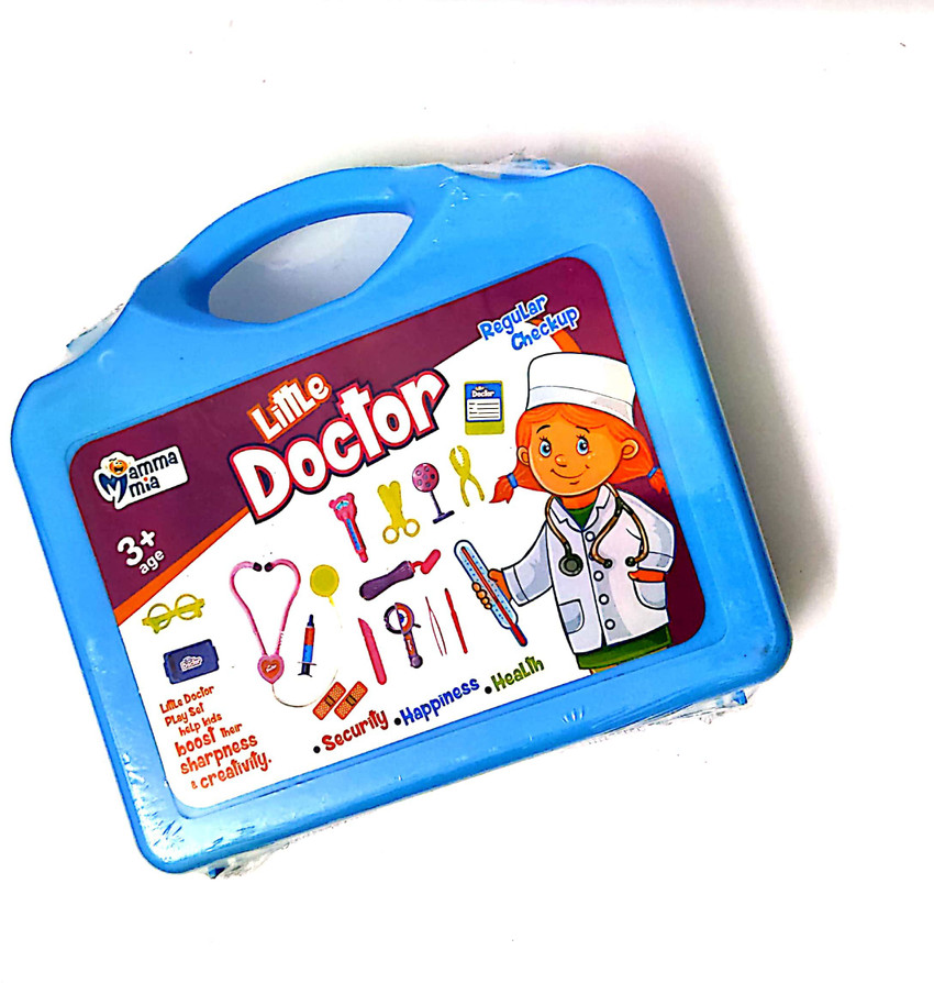 Goods collection BLUE DOCTOR SET 15 Pcs Doctor Nurse family