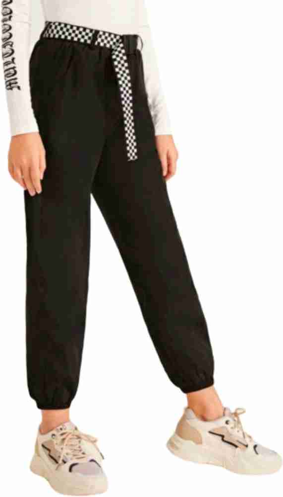 MS BOTTOM Regular Fit Girls Black Trousers - Buy MS BOTTOM Regular Fit Girls  Black Trousers Online at Best Prices in India