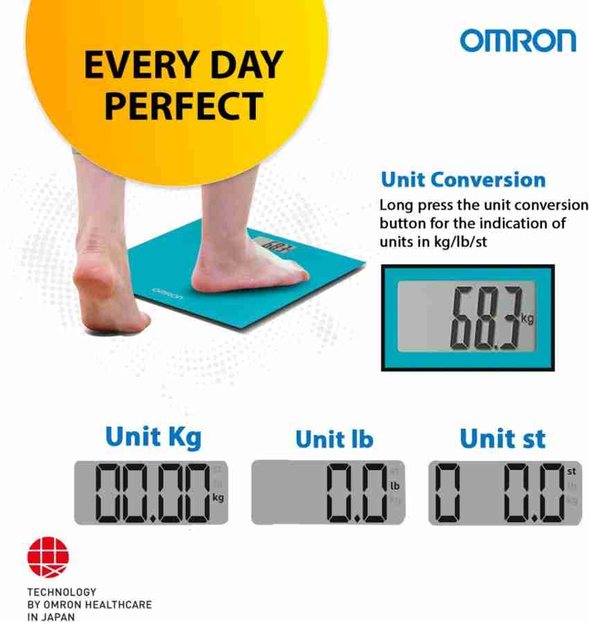 Omron Weighing Scale Digital HN 289 (Black)  Buy Online at best price in  India from