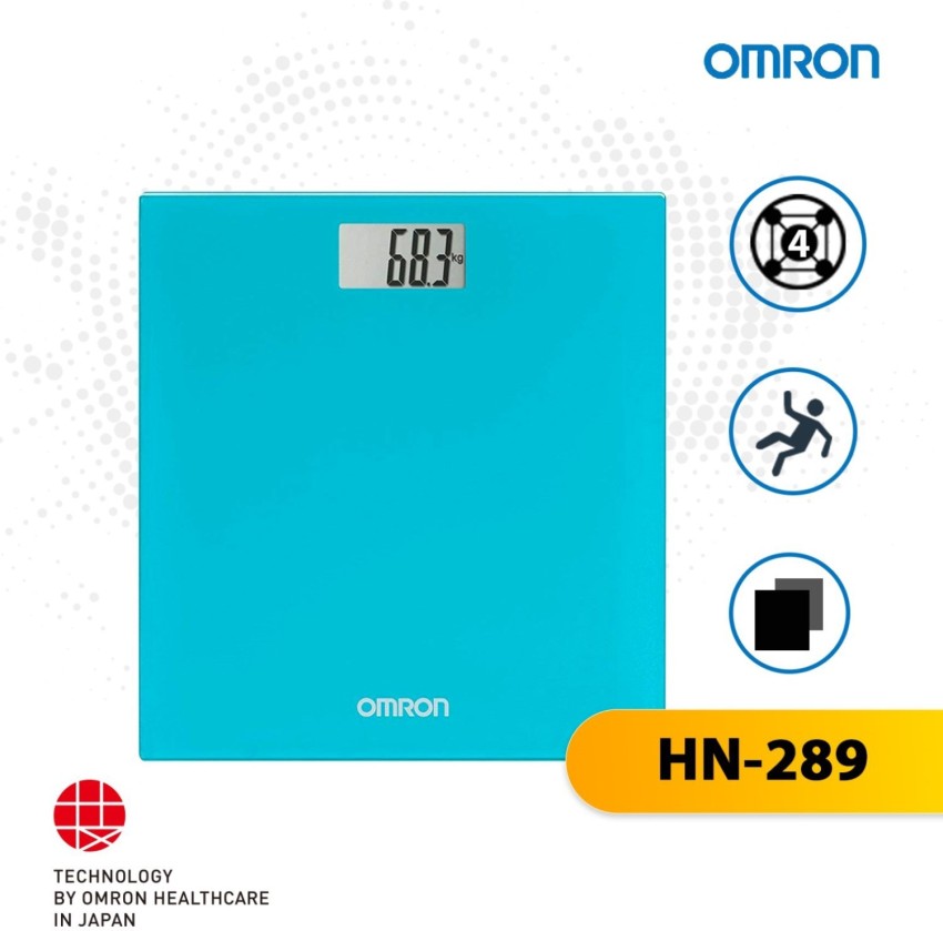 Omron Digital Weight Scale Hn289 (blue) - Alpro Pharmacy