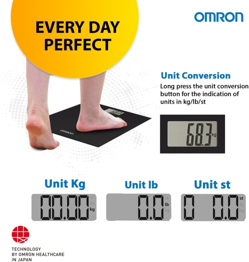 Omron HN-289 Digital Body Weighing Scale, Electronic Weight Scale, Ready  Stock, Up to 1 Year SG Warranty