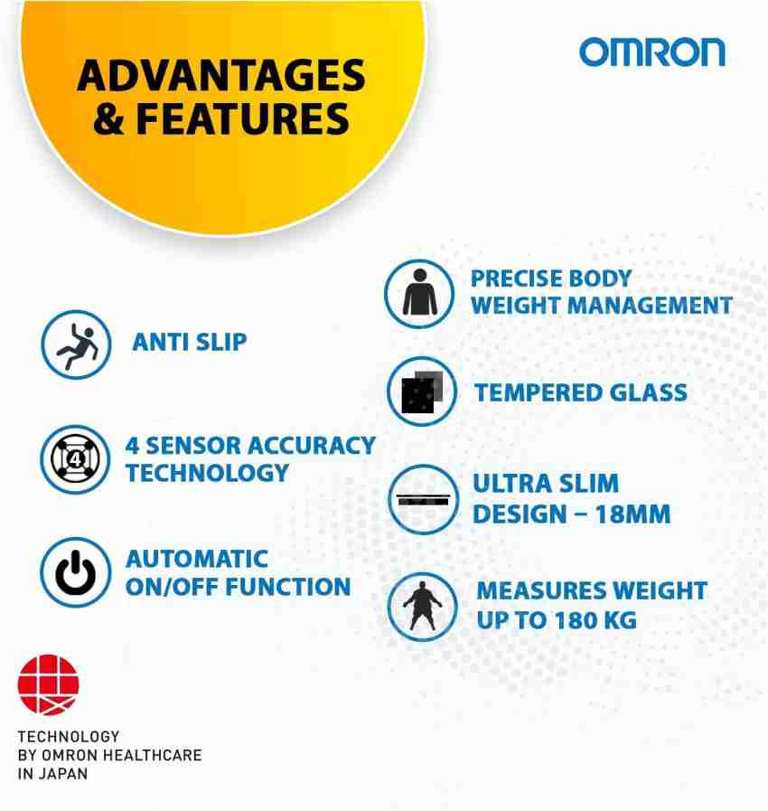 Omron Digital Scale HN286 - SKU-I6L-M3T3JX6