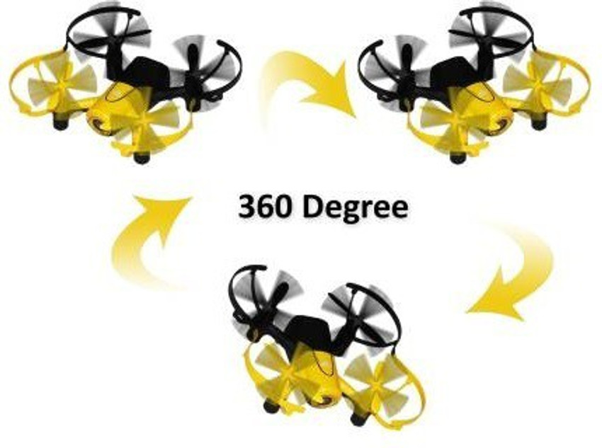 AKSHAT K900W Height Hold RC Quadcopter 4 Channel 2.4GHz MINI Drone