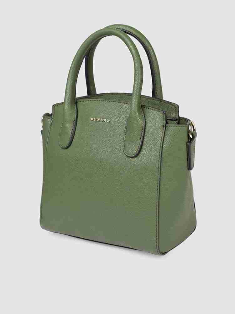 Allen solly olive green handbag top