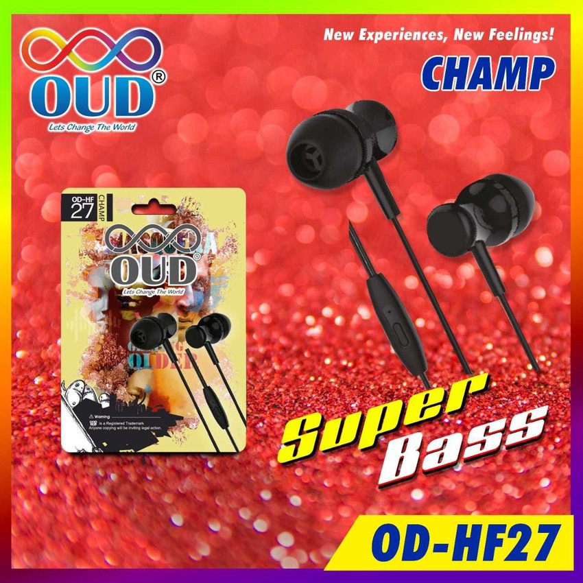 OUD Selling Wired Earphone With Mic Super Bass Earphone Wired