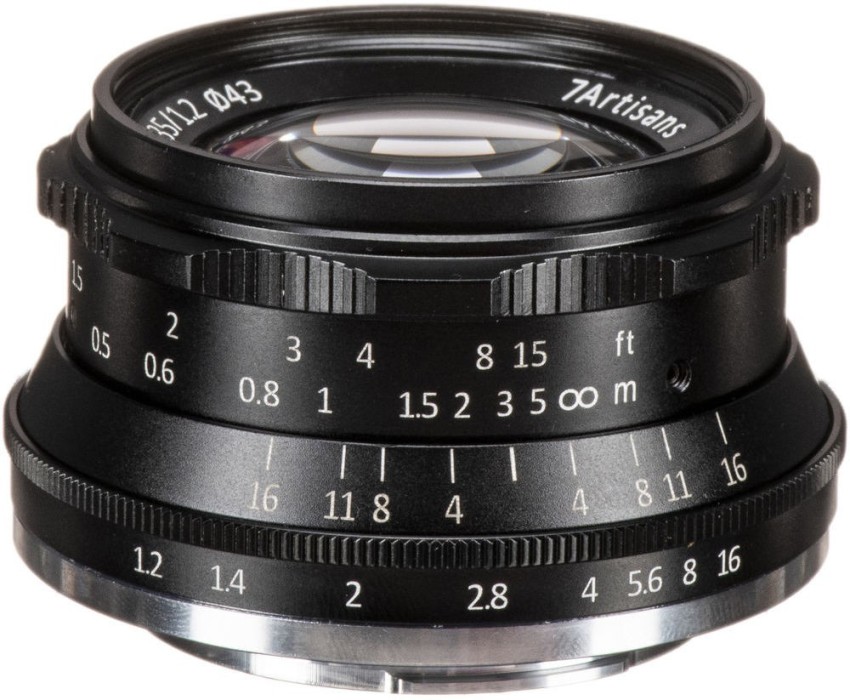 7Artisans 35mm F1.2 Manual Focus APS-C Fit for Compact Mirrorless