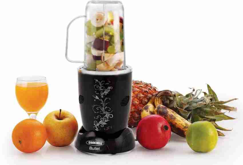 Cookwell ABS Plastic Magic Blender Black Nutri Bullet, For Wet & Dry  Grinding, 500W