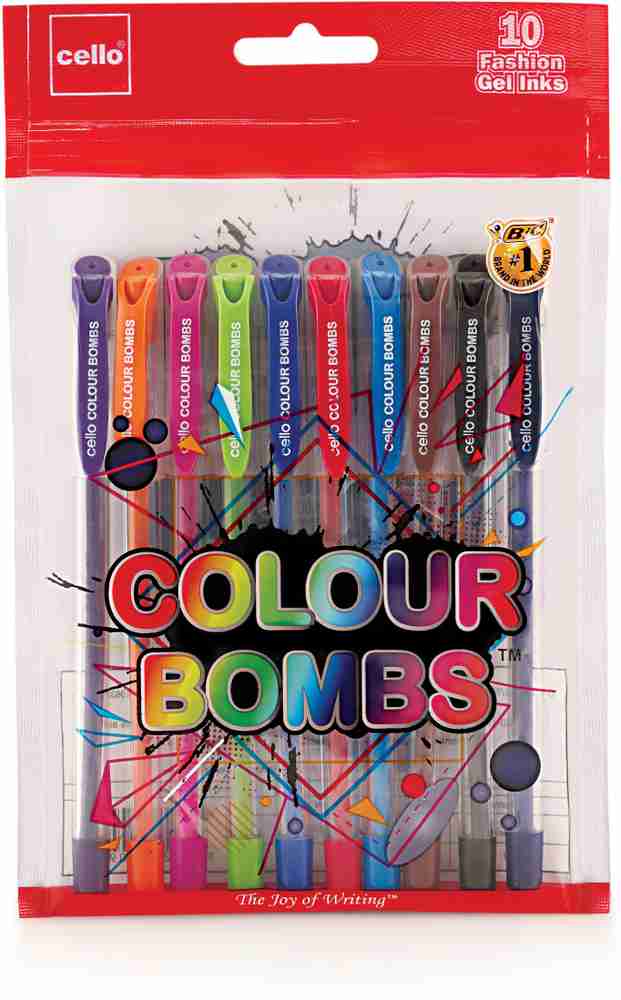Cello Colour Bombs Gel Pen Buy Cello Colour Bombs Gel Pen Gel