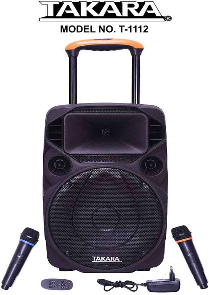 Takara T 1112 Portable Trolley Speaker 12Inch Multi Media