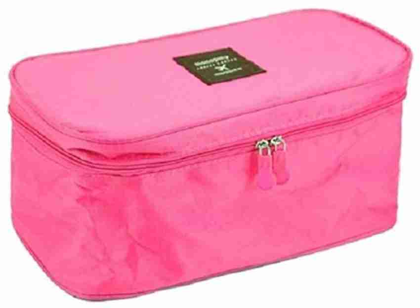 KEETLY 3 Layer Lingerie Organizer Bag Travel Pouch for Storage of