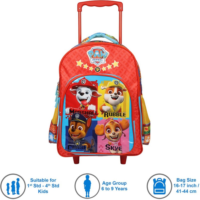 Paw patrol trolley school bag new arrivals