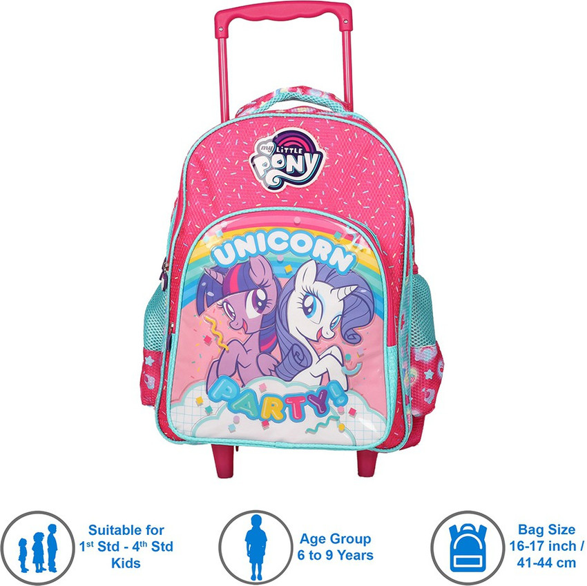 Unicorn trolley online school bag