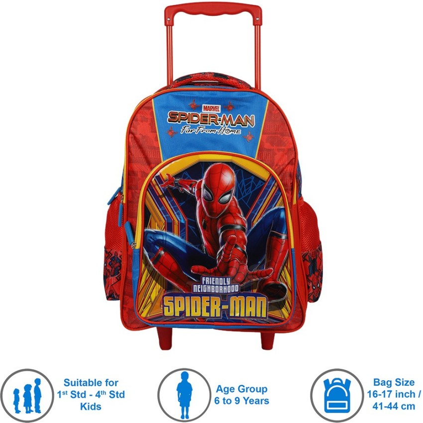 Trolley school bag on sale flipkart