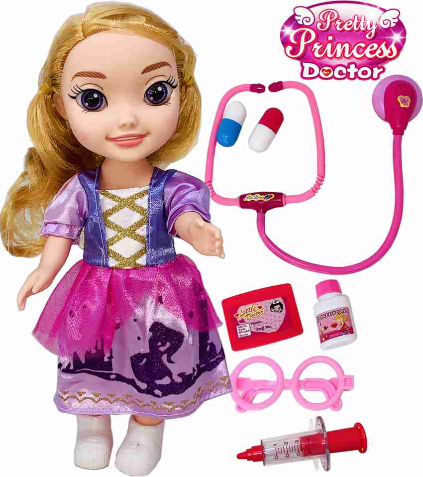 Giftary Snow Girl Doctor Doll Set For Girls With Doctor Kit