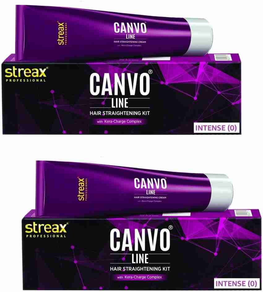 Streax pro hair 2025 straightener cream intense