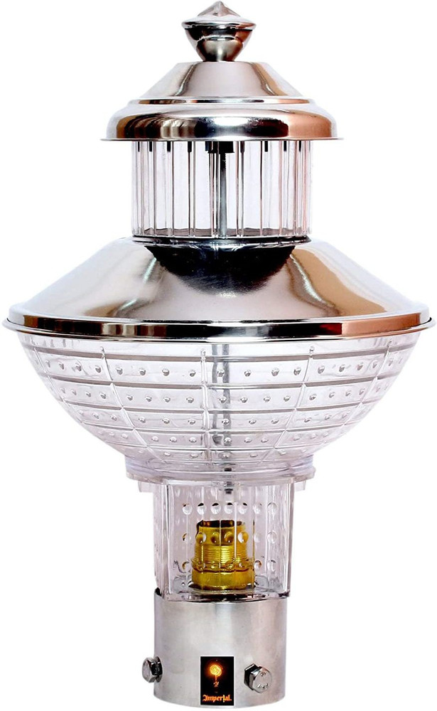 GENREE Globe Shaped Modern Design Gate and Garden Light for