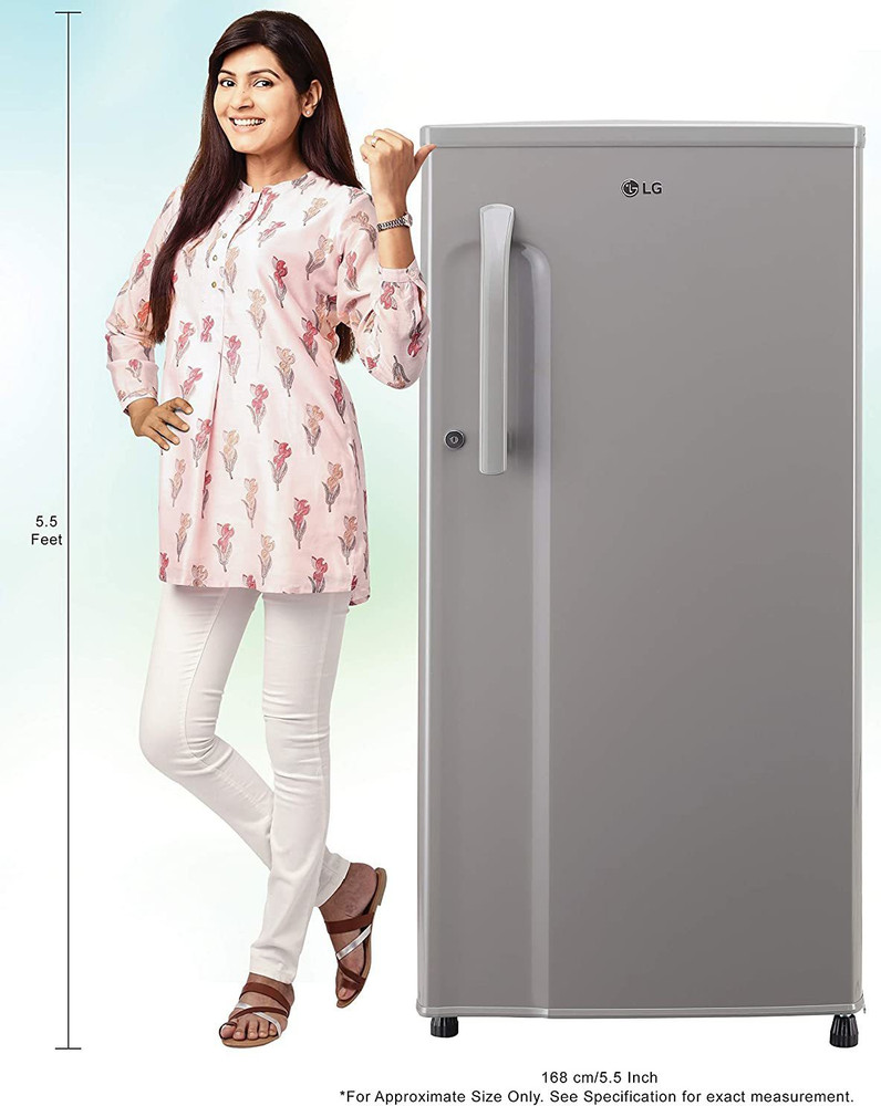 Lg fridge medium shop size price