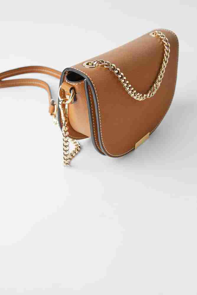 Zara oval best sale crossbody bag