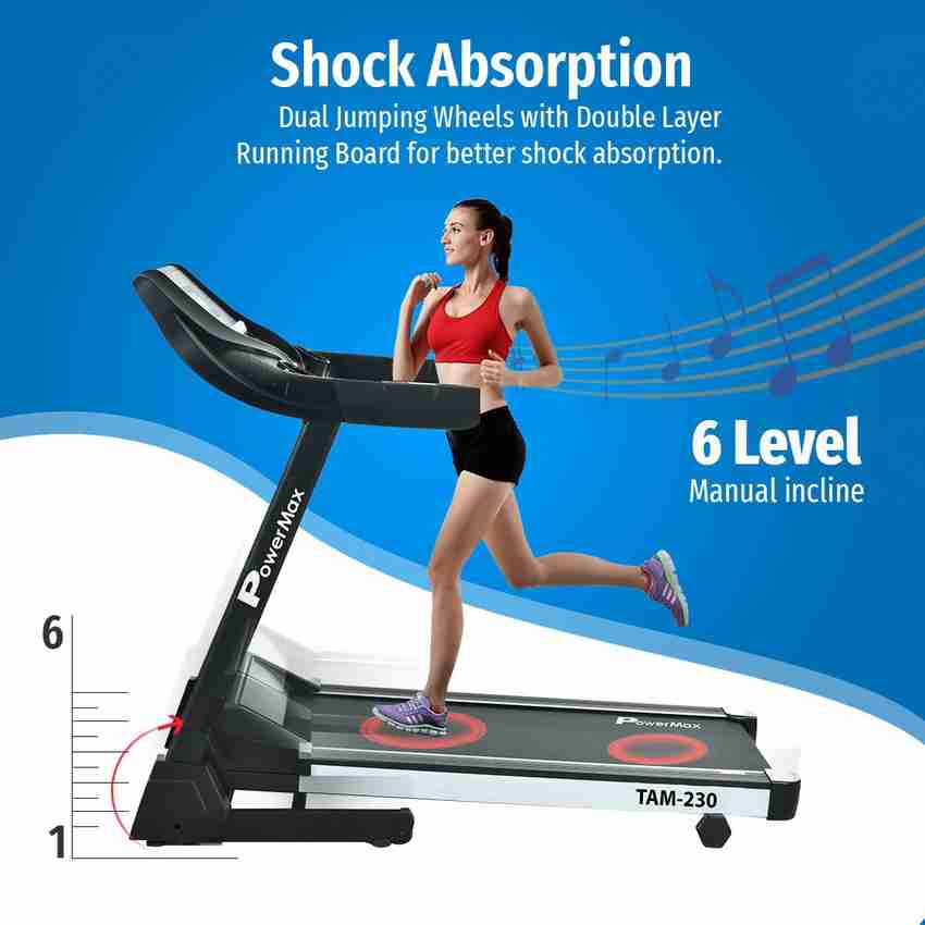 Powermax Fitness TAM 230 4HP Peak 110kg Max User Foldable 12