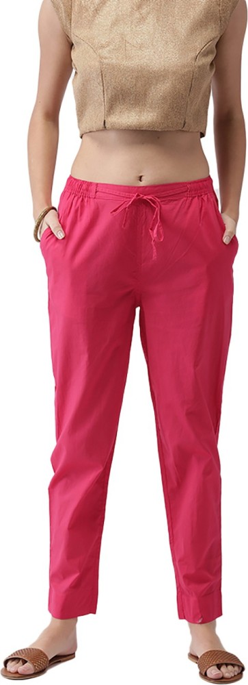 Buy GO COLORS Pink Mist Kurti Pants Online - Best Price GO COLORS