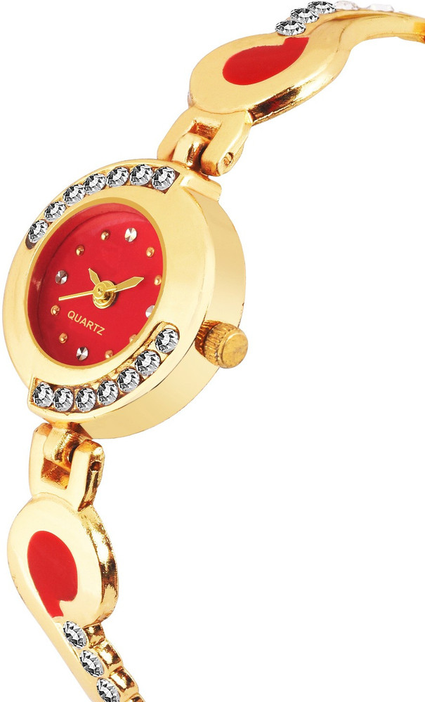 AUROXA COMPANY Analog Watch For Girls Buy AUROXA COMPANY Analog Watch For Girls LADIES 905 RED ROUND DIAL BANGLE ANALOG RICH LOOK QUARTZ WOMEN WATCH Online at Best Prices in