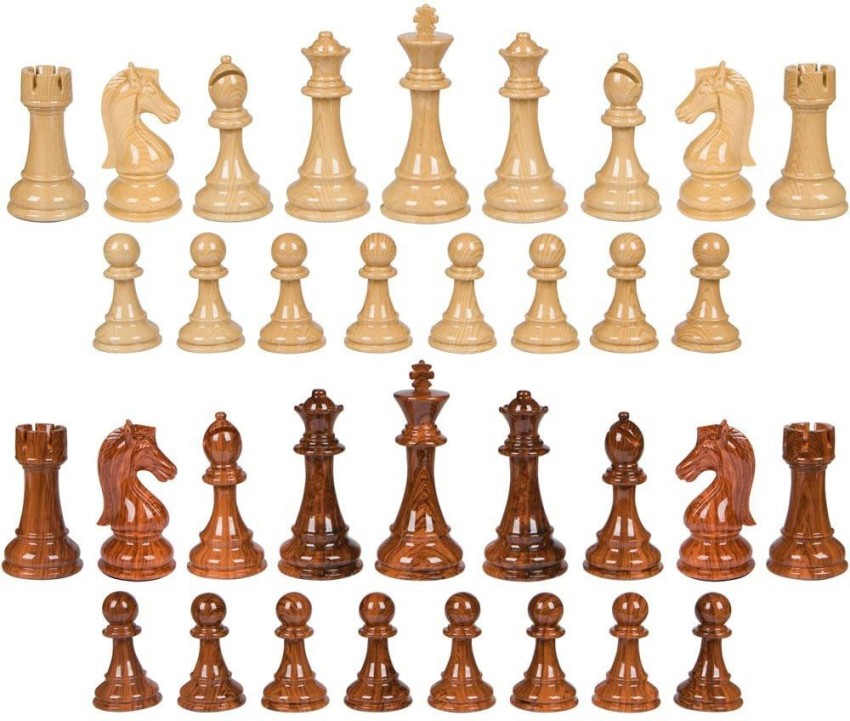 ONEX Complete Set of 32 Plastic Chess Pieces, Chess Coins, Hollow Inside -  Light Weight ordinary quality Board Game Accessories Board Game - Complete  Set of 32 Plastic Chess Pieces, Chess Coins