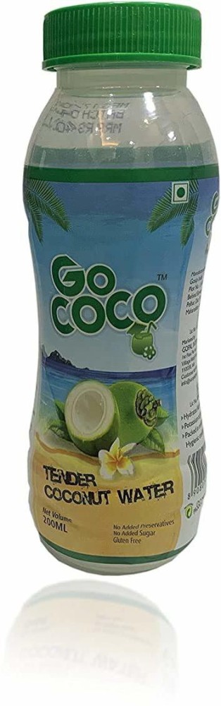 MOJOCO Refreshing Coconut Water - Vital Minerals, No Artificial Colours,  Flavours or Preservatives, Made Using Real Tender Coconut Water - 200 ML  (Pack of 6) 