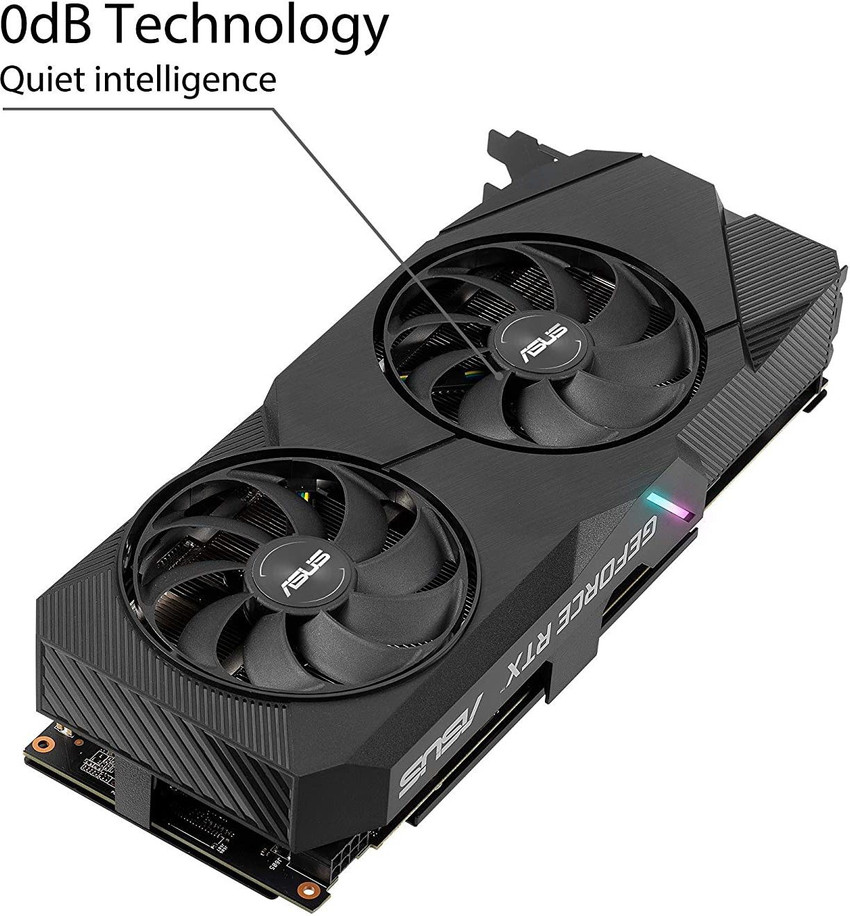 ASUS NVIDIA GEFORCE RTX 2060 Super Dual OC 8 GB GDDR6 Graphics 