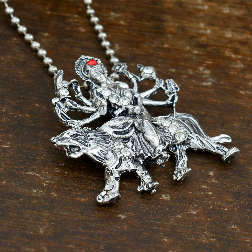 Maa durga silver locket price cheap