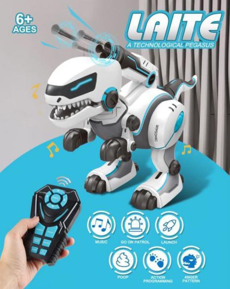 New Smart Robot Intelligent programming rechargeable Radio Control robots  Soft missile launch