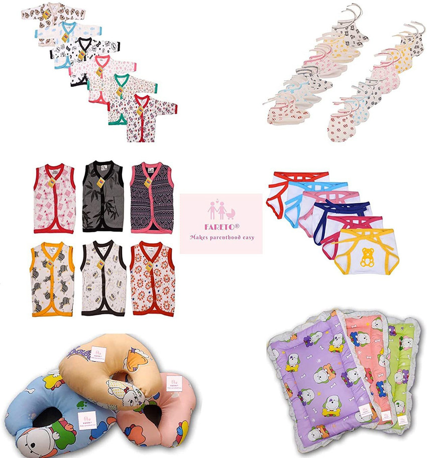 Fareto new born 2025 baby combo