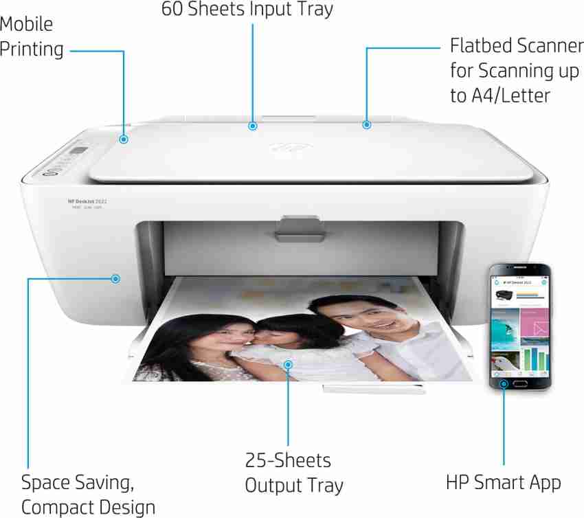 Hp Deskjet 2700 All In One Printer Series Wireless Print 55 Off 0553