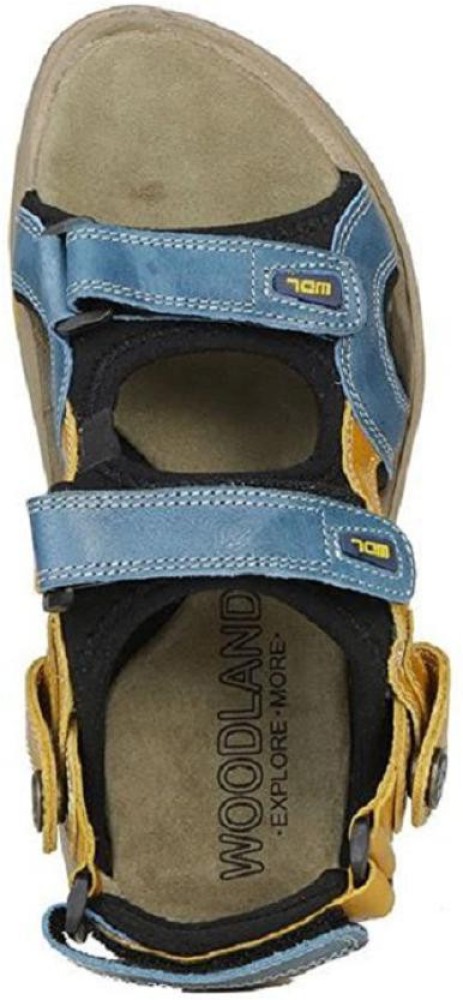 Woodland blue best sale and yellow sandals