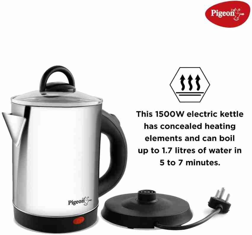 How to boil Milk in Electric kettle, boil Milk in Electric kettle, Pigeon  Electric kettle