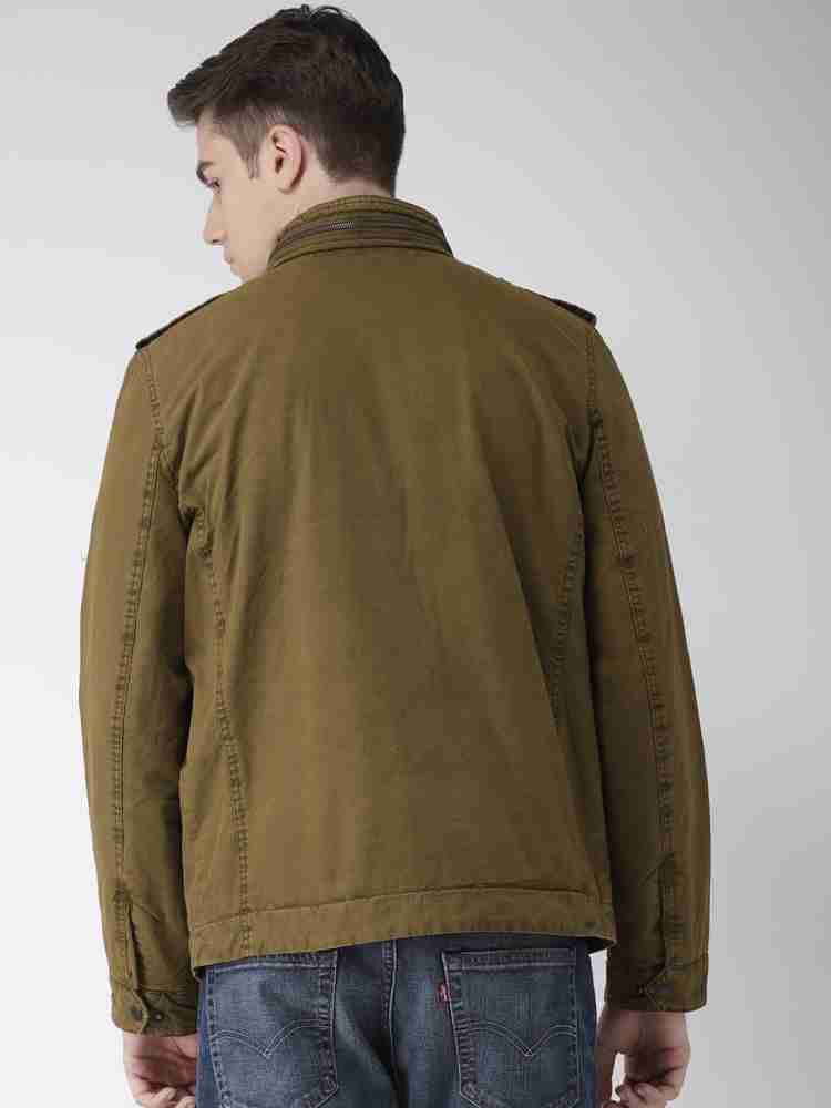 LEVI'S Full Sleeve Solid Men Jacket - Buy LEVI'S Full Sleeve Solid Men  Jacket Online at Best Prices in India