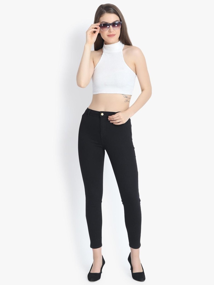 KOTTY Skinny Women Black Jeans - Buy KOTTY Skinny Women Black Jeans Online  at Best Prices in India