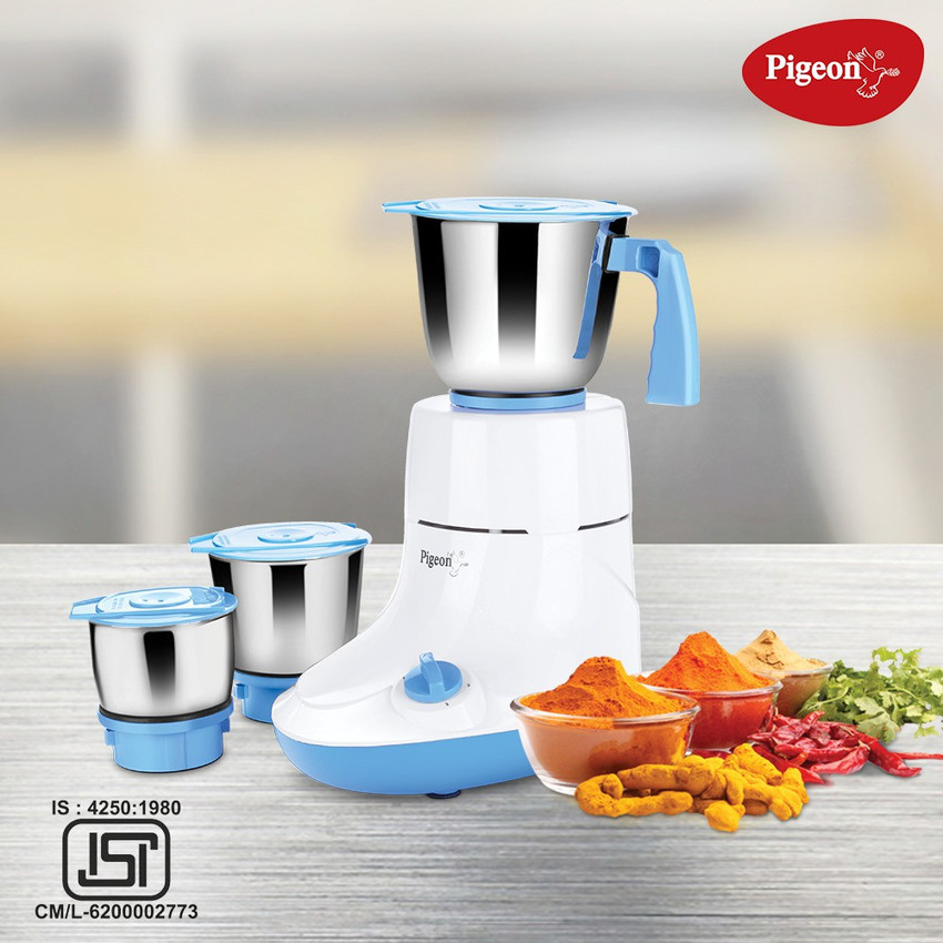 Pigeon Glory 550 W Glory 550W 550 Mixer Grinder 3 Jars