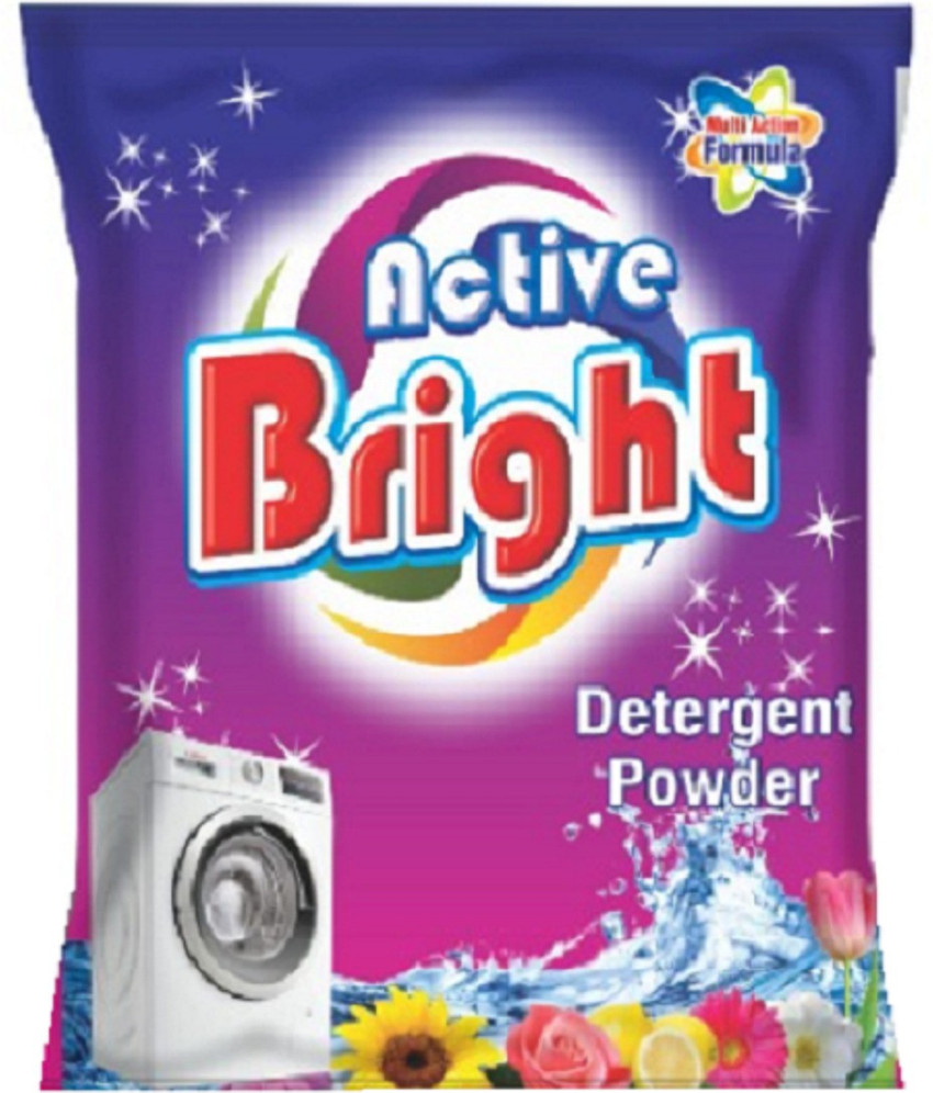 active bright detergent powder 5 kg pack of 1 Detergent Powder 5