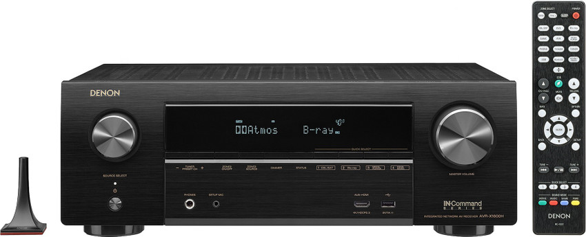 DENON AVR-X1600H 230 W AV Control Receiver Price in India - Buy 