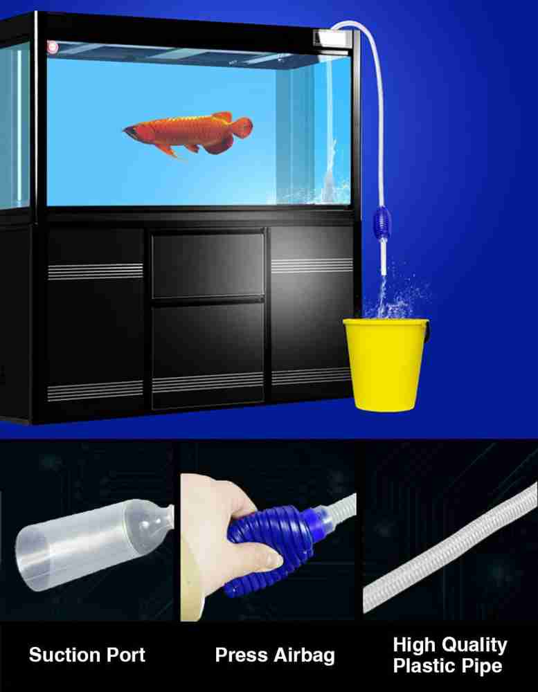 Buy COLOURFUL - Aquarium Gravel Cleaning Tools for Fish Tank Water  Water  Changer Tool (Syphon Pump) Online at Best Prices in India - JioMart.