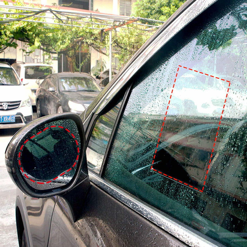 Rear view window shop car