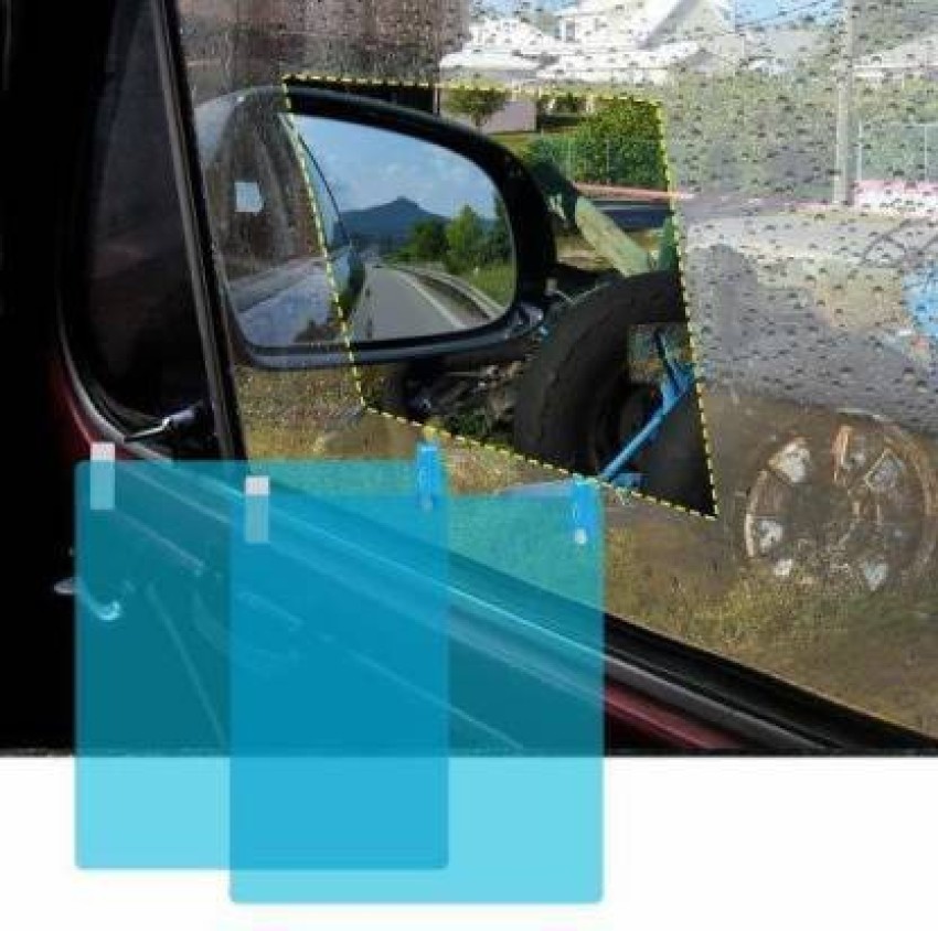 carempire 2 PCS Rainproof Car Side Window Film, Anti-Fog Membrane Waterproof  Car Side Window Protective Film Car Mirror Rain Blocker Price in India -  Buy carempire 2 PCS Rainproof Car Side Window