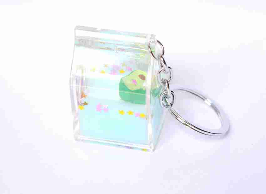 NISHKAM Cute Slime Glittery blue fruity keychain bst for gifting purposes Key Chain Price in India Buy NISHKAM Cute Slime Glittery blue fruity keychain bst for gifting purposes Key